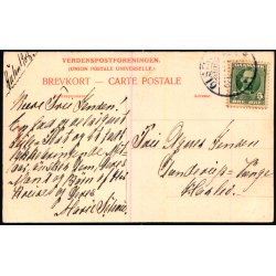 Kbenhavn - Raadhuset set fra Tivoli - Danmark u/n - Brugt