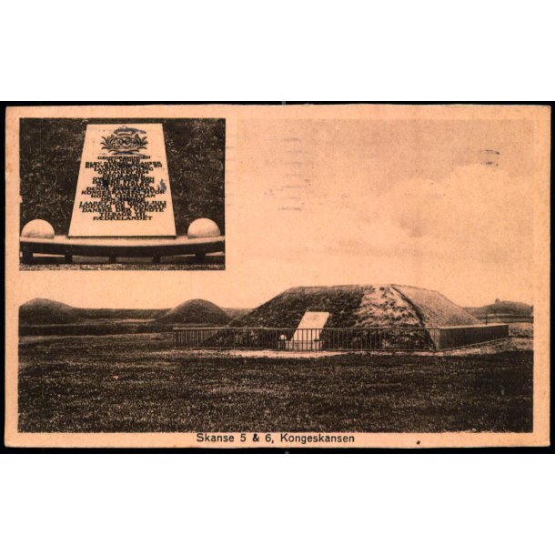 Skanse 5 og 6. Kongeskansen - C.C. Biehl 1974 - Brugt