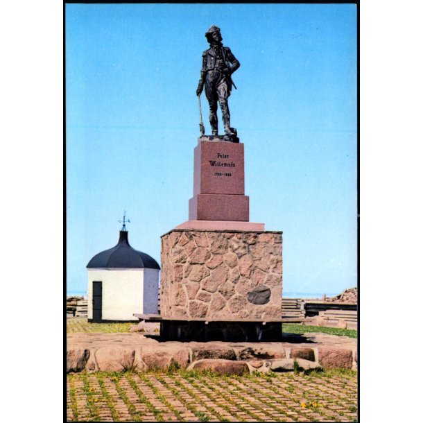 Assens - Willemoes statue - O.P.O. 7612 - 2 - Ubrugt