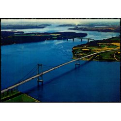 Luftfoto af den gamle og nye Lillebltsbro - Stender 149 506 028 - Brugt