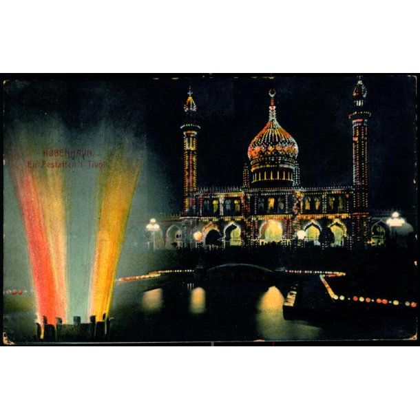Kbenhavn - En Festaften i Tivoli - C. St. 36030