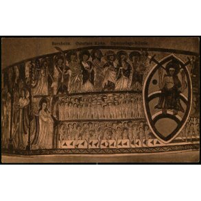 Bornholm - sterlars Kirke - Dommedags Billede - Frits Srensen 754- Ubrugt