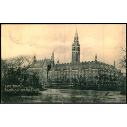 Kbenhavn - Raadhuset set fra Tivoli - Danmark u/n - Brugt