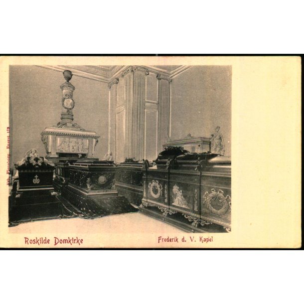 Roskilde Domkirke - Fr. d. V s Kapel - Flensborg 179 - Ubrugt