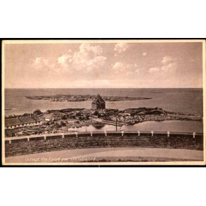 Udsigt fra Fyret paa Christians - Frits Srensens Bogh. 708f