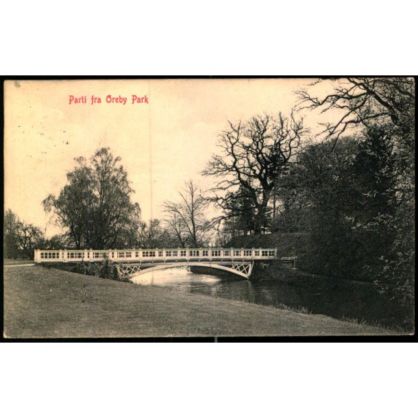 Parti fra Oreby Park - Thaarning Steffensens Bogh. u/n - Brugt