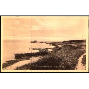 Nyk�bing M.  - Strandparti - Stender 25431 - Brugt