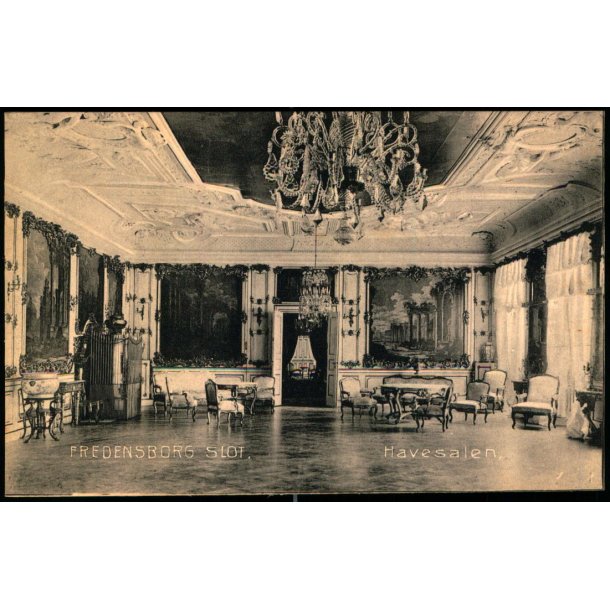 Fredensborg Slot - Havesalen - W. Levy 3934