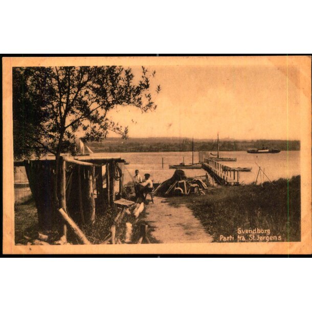 Svendborg - Parti fra Sct. Jrgens - Stender S. 32 - Ubrugt