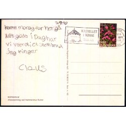 Bornholm - Aftenstemning ved Hammershus Ruiner - Gornitzka 185 - Brugt