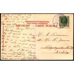 Randers - Raadhustorvet med Handelsbanken - J.M. Jensen 229 - Brugt