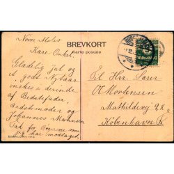 Kbenhavn - Raadhuset set fra Tivoli - Eneret 1013 - Brugt