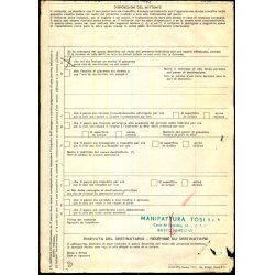 Luftpost - Adressekort for luftpakke fra Italien til Belgien - 13 - 7 - 72