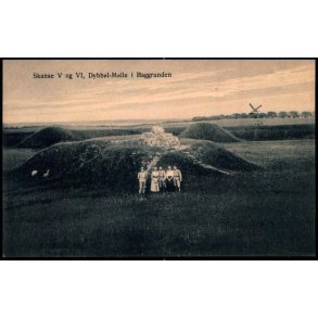 Skanse V og VI - Dybb�l-M�lle i Baggrunden - J. Bolsen 82 - Ubrugt