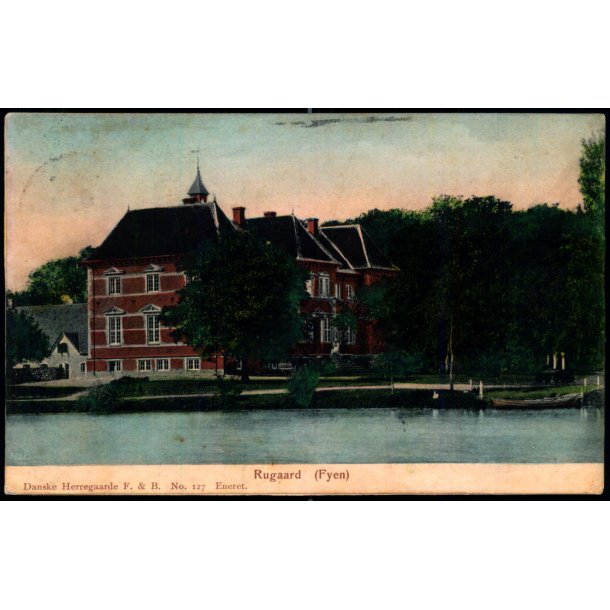 Rugaard  (Fyen) - Danske Herregaarde F&B 127 - Brugt