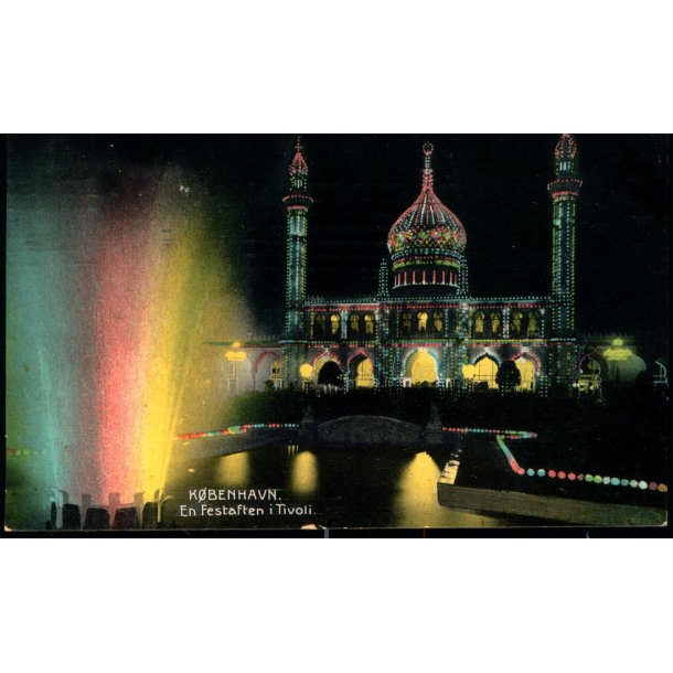 Kbenhavn - En Festaften i Tivoli - Stender 6071