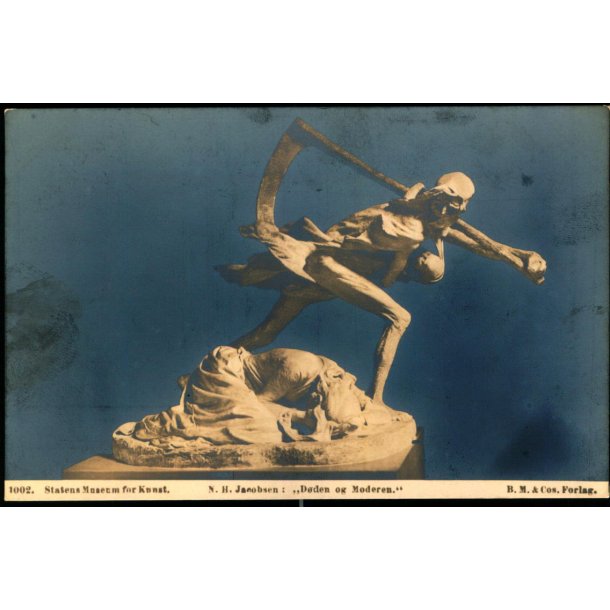  Statens Museum for Kunst - N.H. Jacobsen - "D�den og Moderen - B.M.&amp; Co 1002