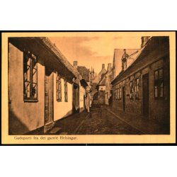 Gadeparti fra det gamle Helsing�r - E. Str�mberg 210989 - Ubrugt