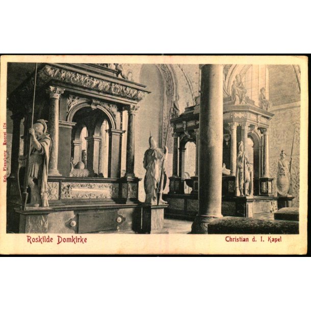 Roskilde Domkirke - Chr. I.s Kapel - u/n - Ubrugt