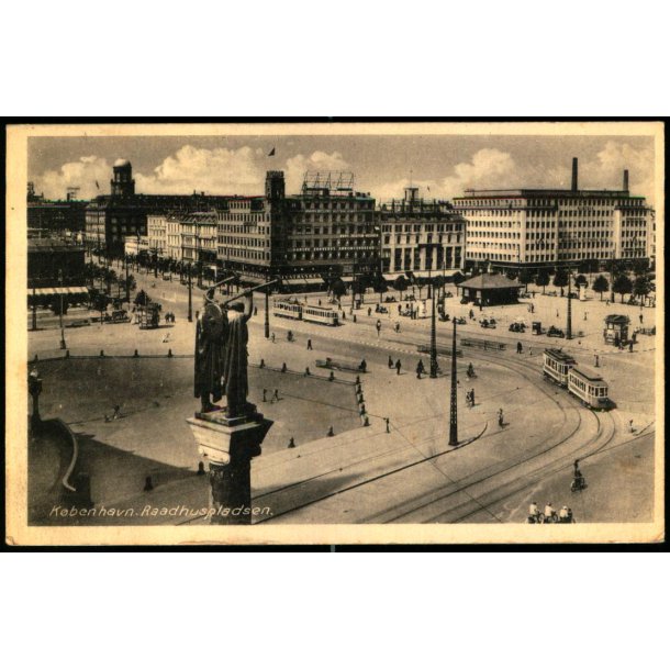 Kbenhavn - Raadhuspladsen - u/n
