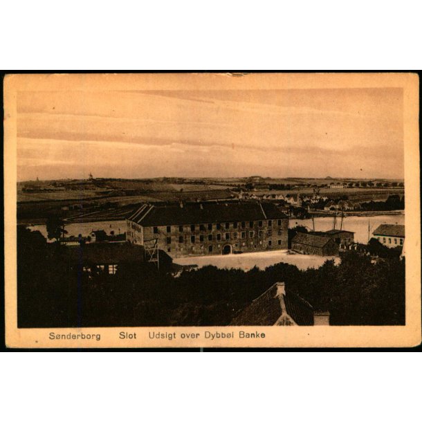 S�nderborg Slot - Udsigt over Dybb�l Banke - J. Boisen u/n - Ubrugt