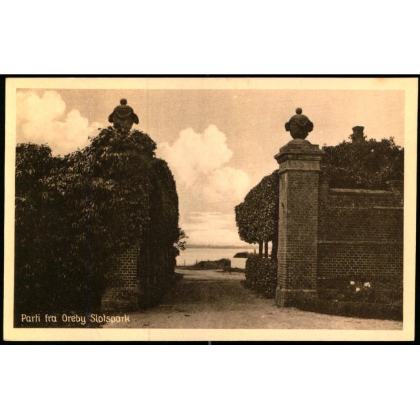 Parti fra Oreby Slotspark - Thaarning Steffensens Bogh. 55936 - Ubrugt