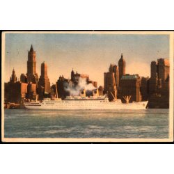 M/S GRIPSHOLM - Swedish American Line - u/n - Brugt