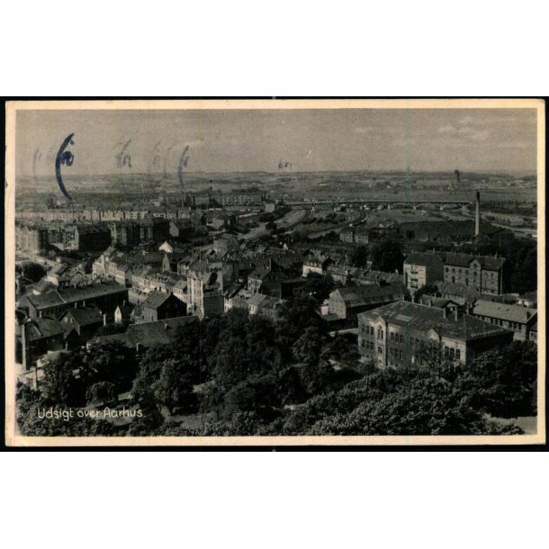 Udsigt over Aarhus - Stender A. 668 - Brugt