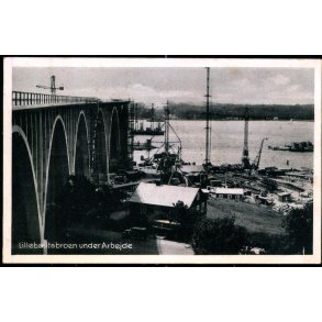 Lillebltsbroen under Arbejde - J.A.F. 4028 - Brugt