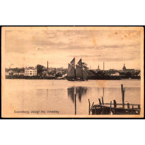 Svendborg - Udsigt fra Vindeby  - Stender 20876 - Brugt