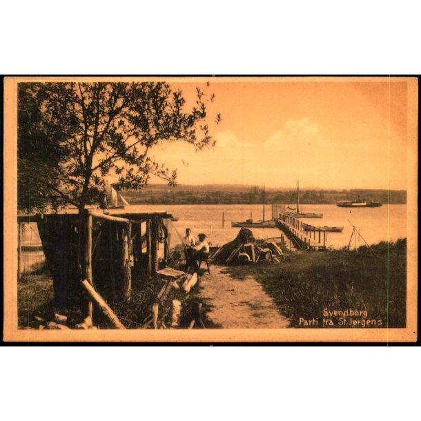 Svendborg - Parti fra Sct. Jrgens - Stender 36164 - Ubrugt
