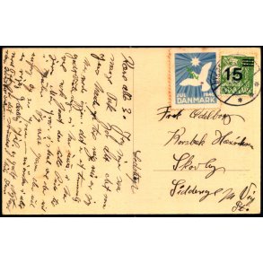 Julemrke 1940 p Postkort