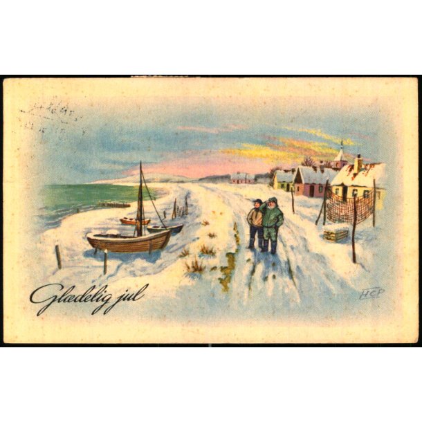 Hans Christian Petersen - Gldelig jul - Serie 83 - Brugt