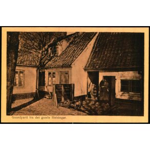 Gadeparti fra det gamle Helsing�r - E. Str�mberg 210996 - Ubrugt