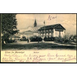 Hilsen fra Marienlyst - Kurhuset - J.M. 198 - Brugt