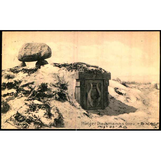 Holger Drachmanns Grav -  Schjeldes 14340 - Brugt