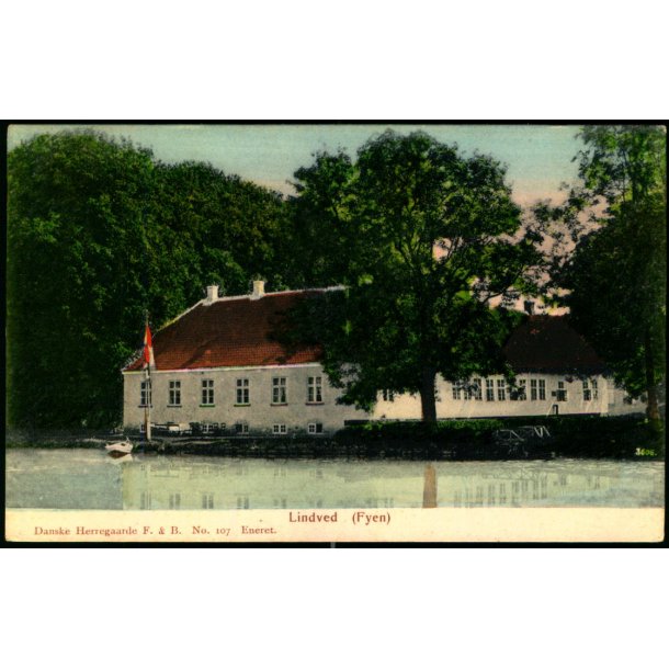 Lindved (Fyen) - Danske Herregaarde F&B 107 - Ubrugt