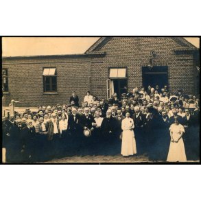 Til Erindring om det Amerikanske St�vne i Ollerup 1910 - Fotokort u/n - Brugt