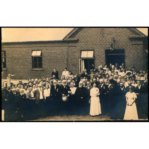 Til Erindring om det Amerikanske St�vne i Ollerup 1910 - Fotokort u/n - Brugt