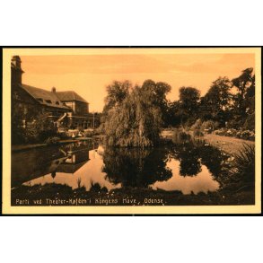 Parti ved Theater-Kafeen i Kongens Have - Odense - I.C.P.V. u/n - Ubrugt