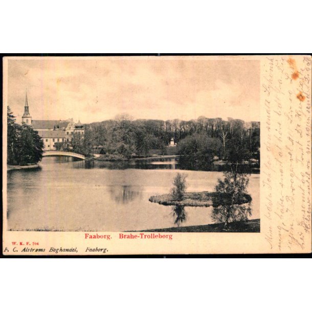 Faaborg - Brahe -Trolleborg  - W.K.F. 704 - Brugt