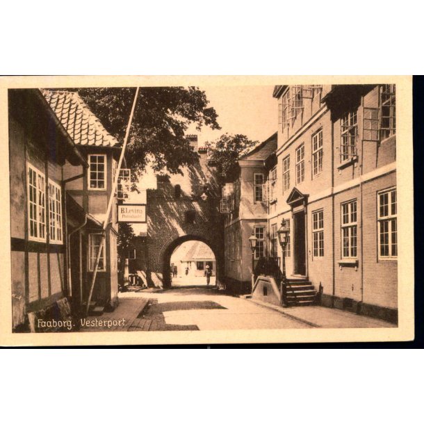 Faaborg - Ved Vesterport - F.C. Alstr�ms Bogh. 61880 - Ubrugt