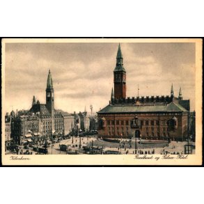 Kbenhavn - Raadhuset og Palads Hotel - Chr. Olsen 256