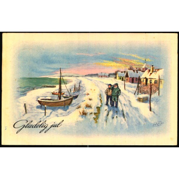 Hans Christian Petersen - Gldelig jul - Serie 83 - Brugt