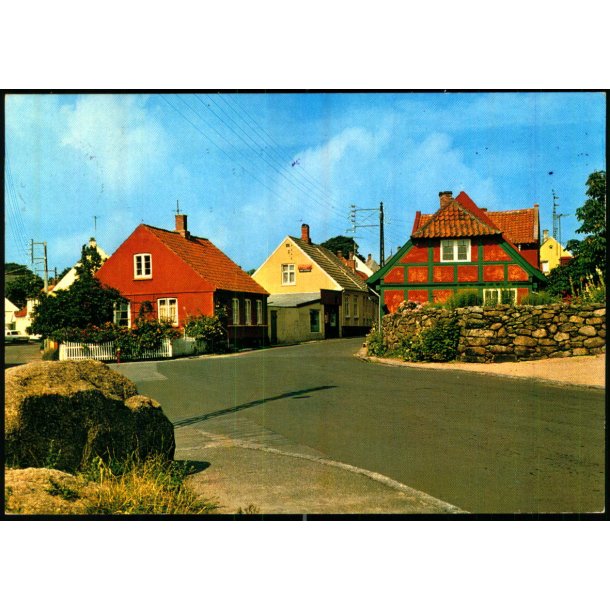 Bornholm - Gadeparti fra Svaneke - Stender 149 404 195 - Brugt