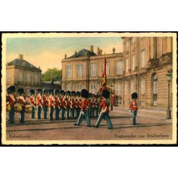 Kbenhavn - Vagtparaden paa Amalienborg - u/n