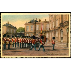 Kbenhavn - Vagtparaden paa Amalienborg - u/n
