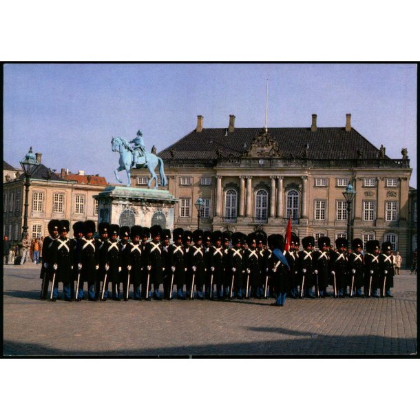 K�benhavn - Vagtparaden p� Amalienborg - Trojaborgs Forlag K�B 58