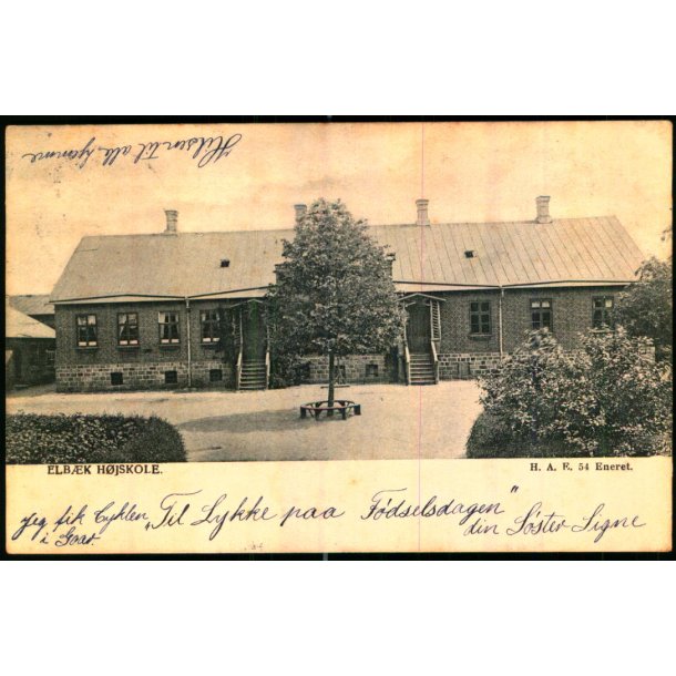 Elbk Hjskole - H.A.E. 54 - Brugt