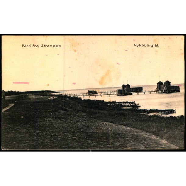 Parti fra Stranden - Nyk�bing M. u/n - Ubrugt